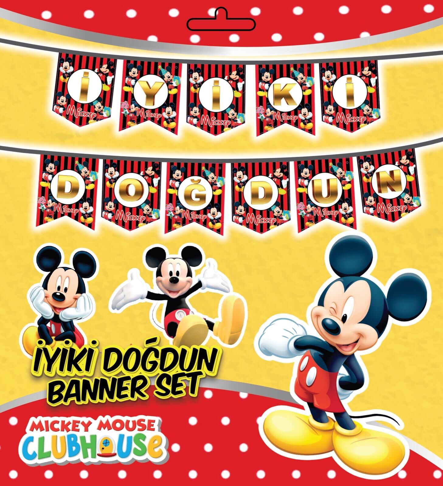 YAZI ZARF BANNER MİCKEY