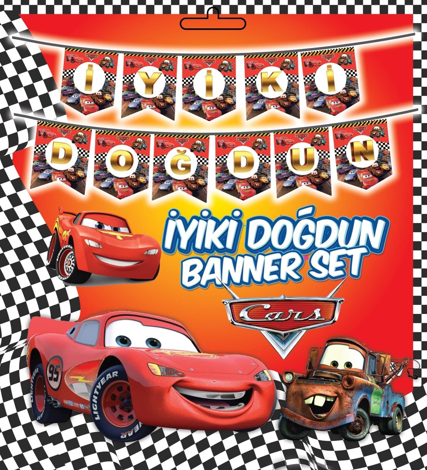 YAZI ZARF BANNER CARS YENİ