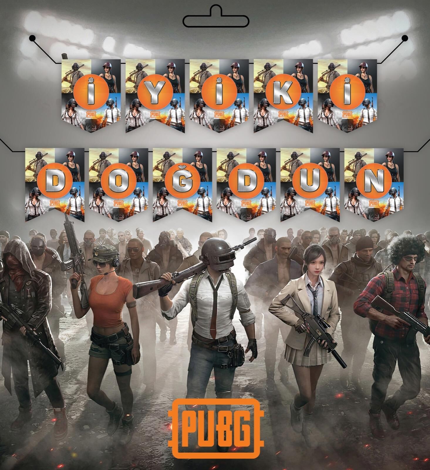 YAZI ZARF BANNER PUBG