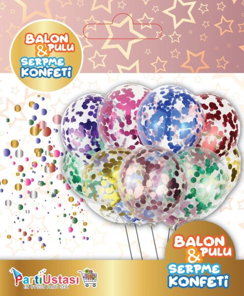 BALON PULU PARLAK PEMBE