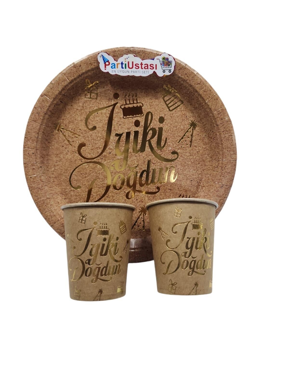 TABAK  BARDAK VARAKLI GOLD