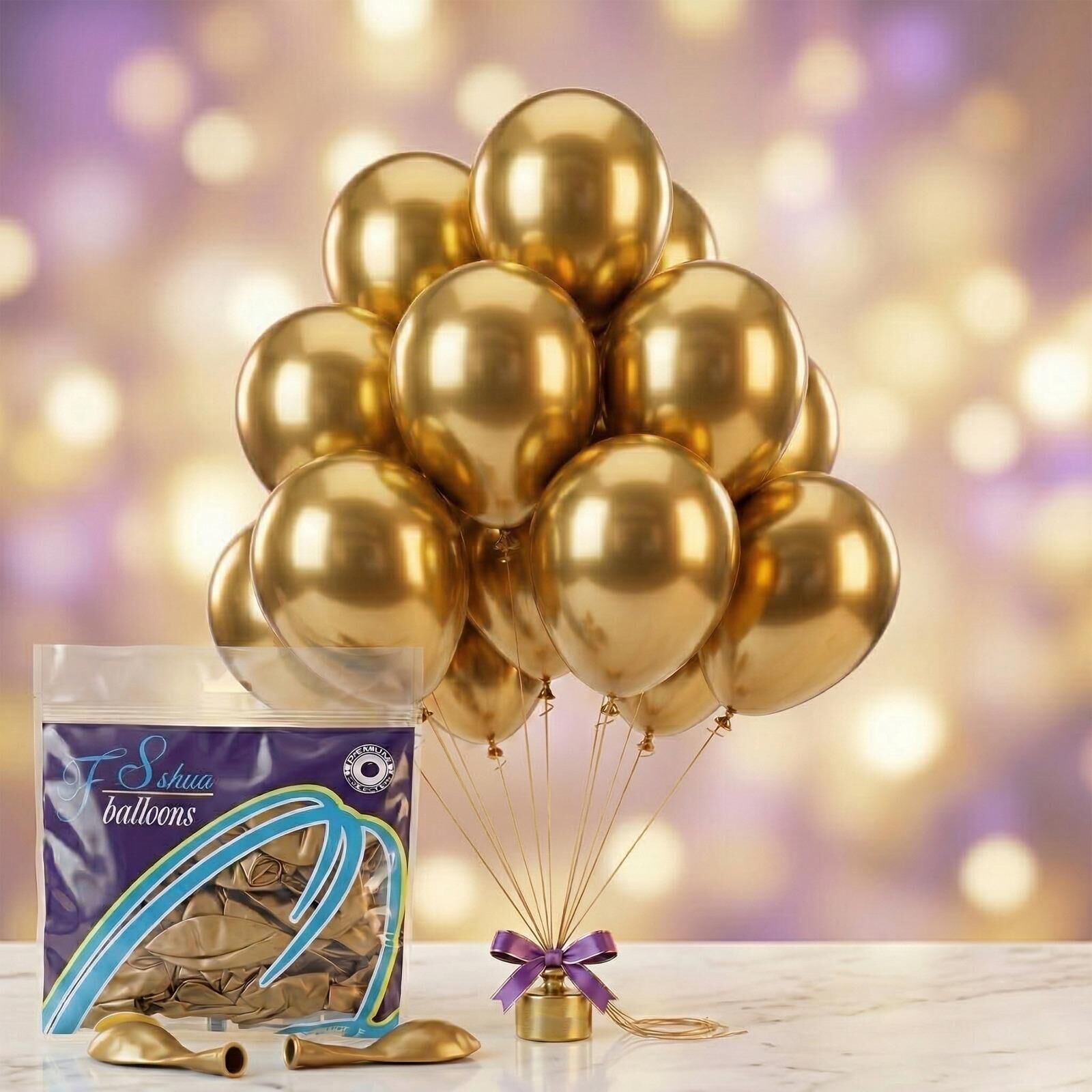 BALON CHROME 50 AD GOLD