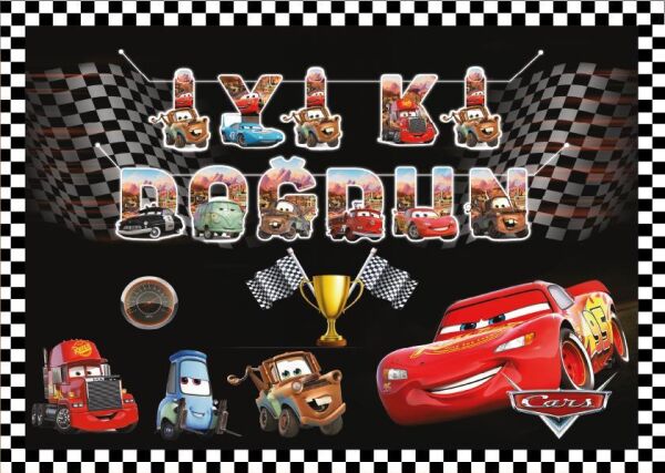 YAZI 3D BANNER CARS
