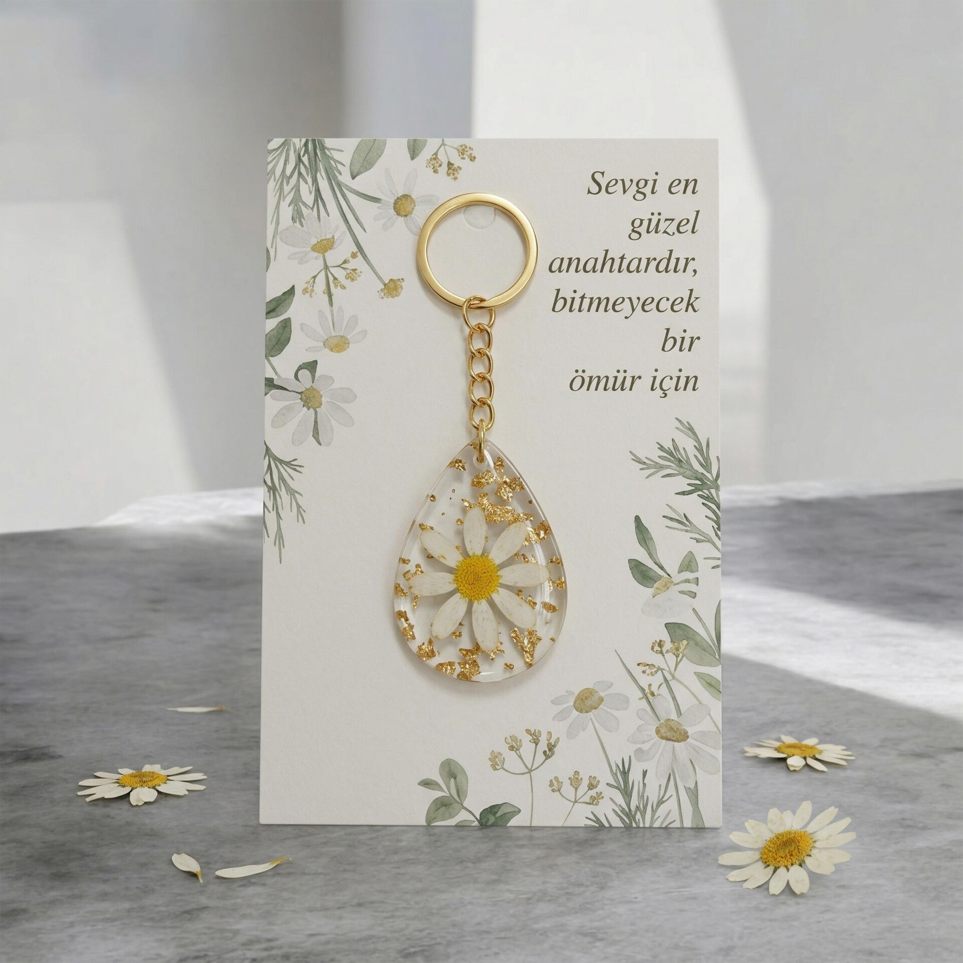 ANAHTARLIK EPOKSİ 20 Lİ PAPATYA NO:06