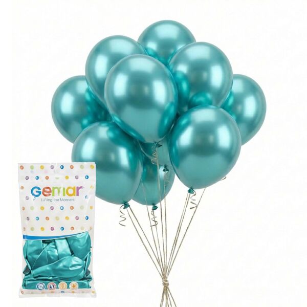 BALON METALİK SU YEŞİLİ 100 LÜ