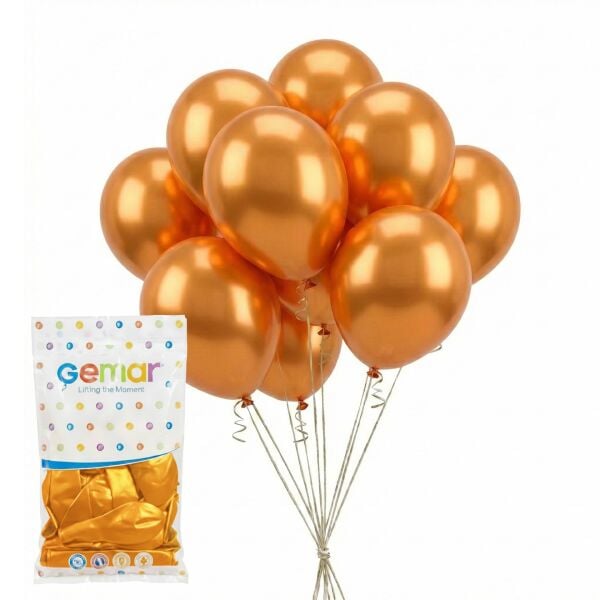 BALON METALİK TURUNCU 100 LÜ