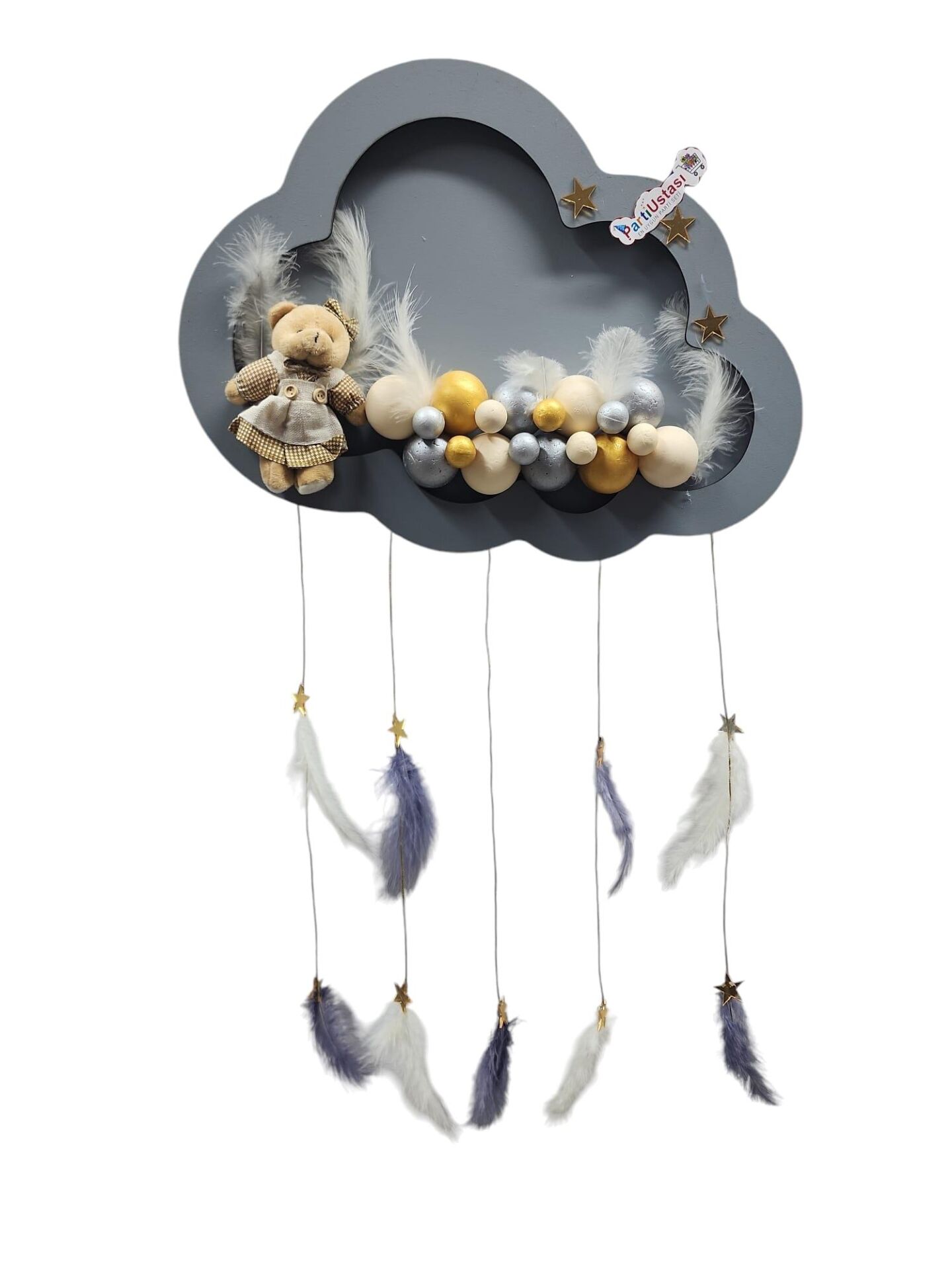 KAPI SÜS LEDLİ TOPLU GÜMÜŞ / ALTIN