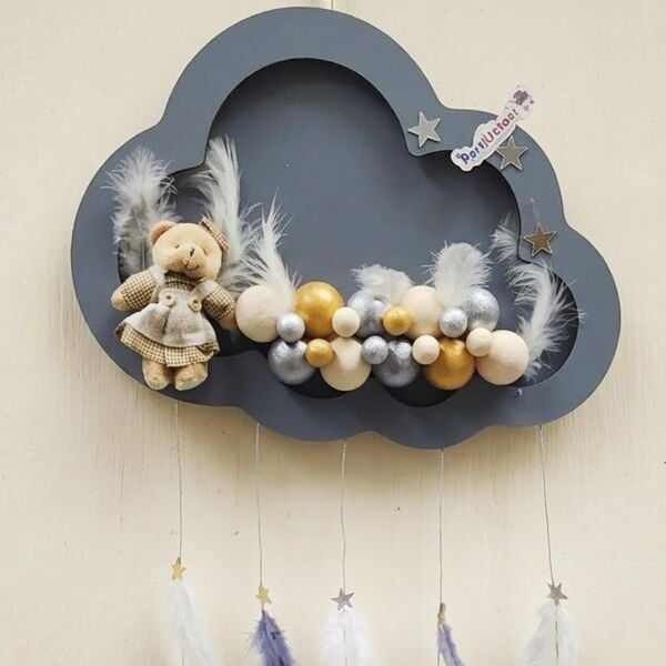 KAPI SÜS LEDLİ TOPLU GÜMÜŞ / ALTIN