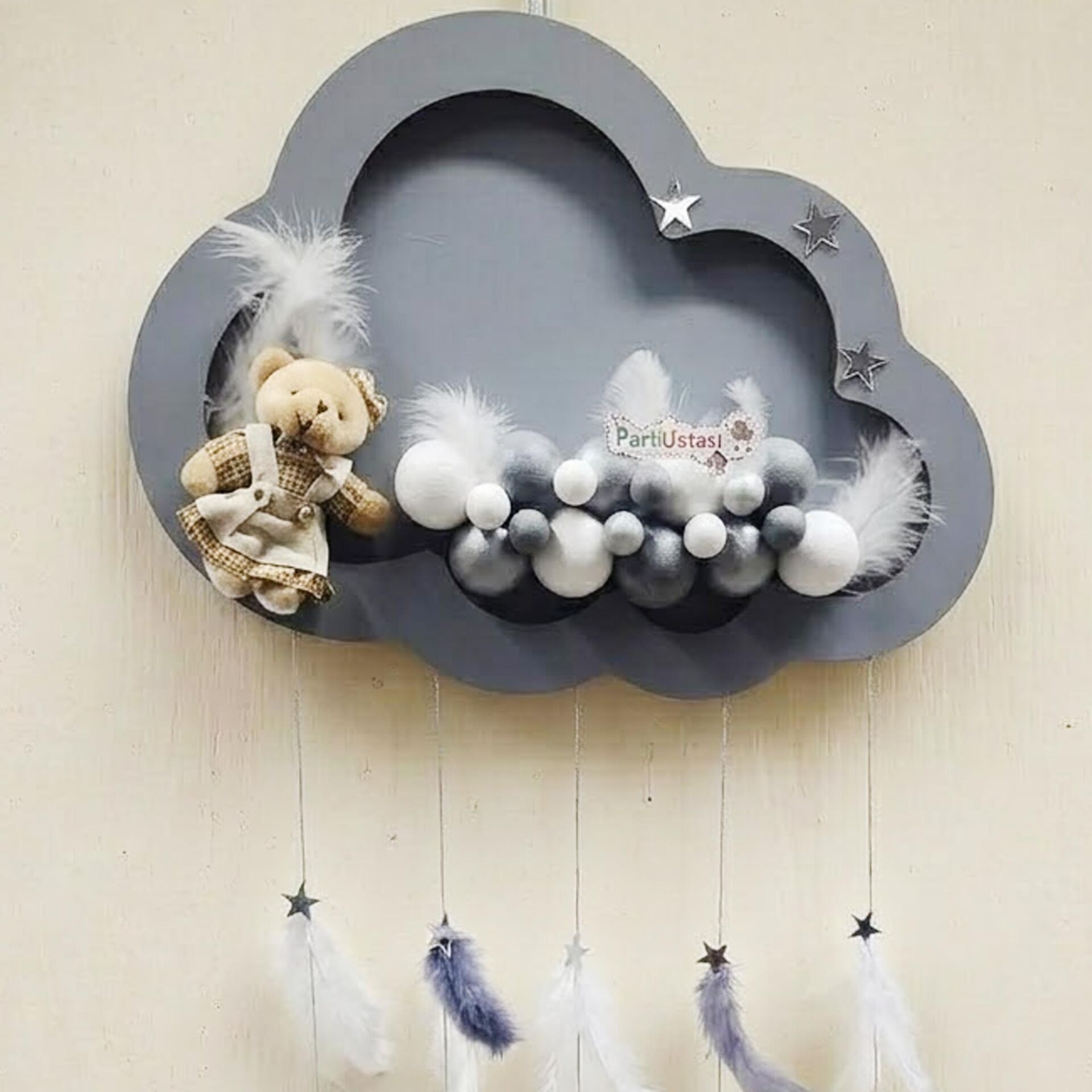 KAPI SÜS LEDLİ TOPLU GÜMÜŞ / GÜMÜŞ