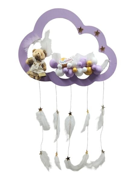 KAPI SÜS LEDLİ TOPLU LİLA