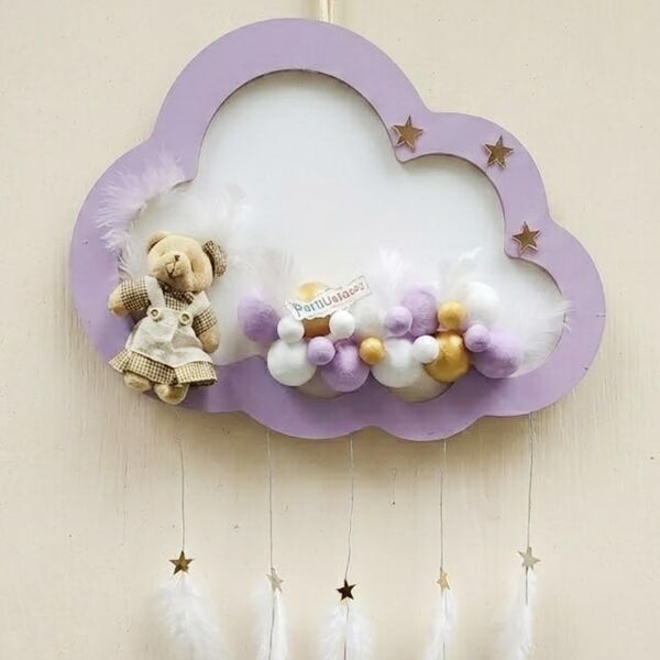 KAPI SÜS LEDLİ TOPLU LİLA