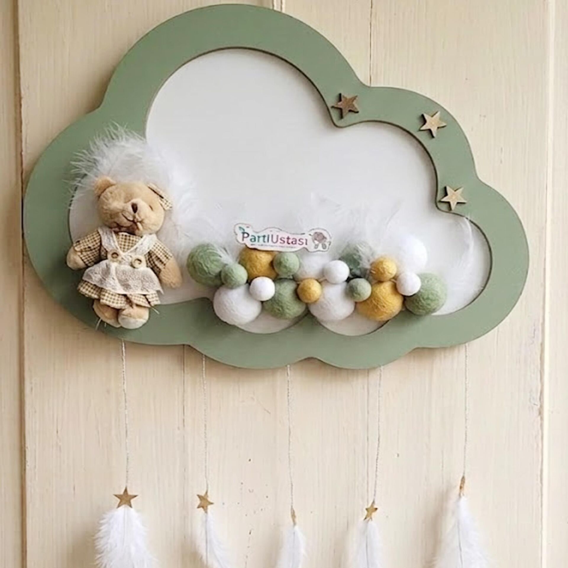 KAPI SÜS LEDLİ TOPLU YEŞİL