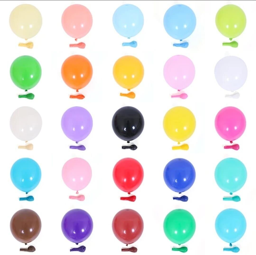 BALON PASTEL SİYAH 100 LÜ
