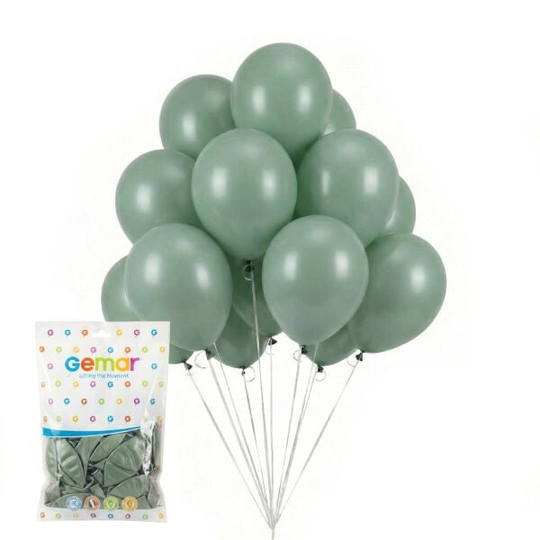 BALON PASTEL KOYU YEŞİL 100 LÜ