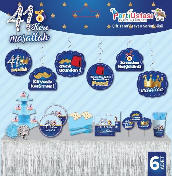 HELEZON SÜNNET LACİVET  6 LI