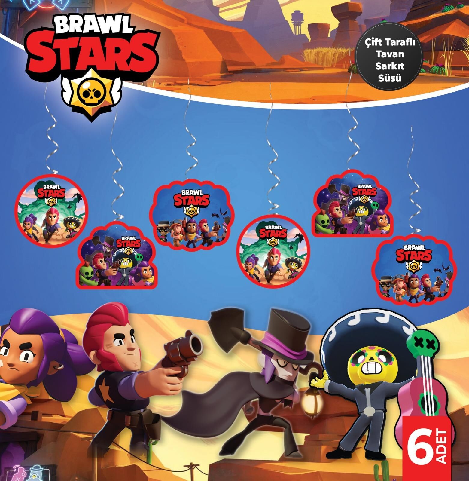 HELEZON BRAWL STARS 6 LI
