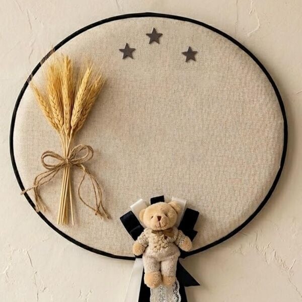 KAPI SÜS OVAL BAŞAKLI AYICIK LACİVERT