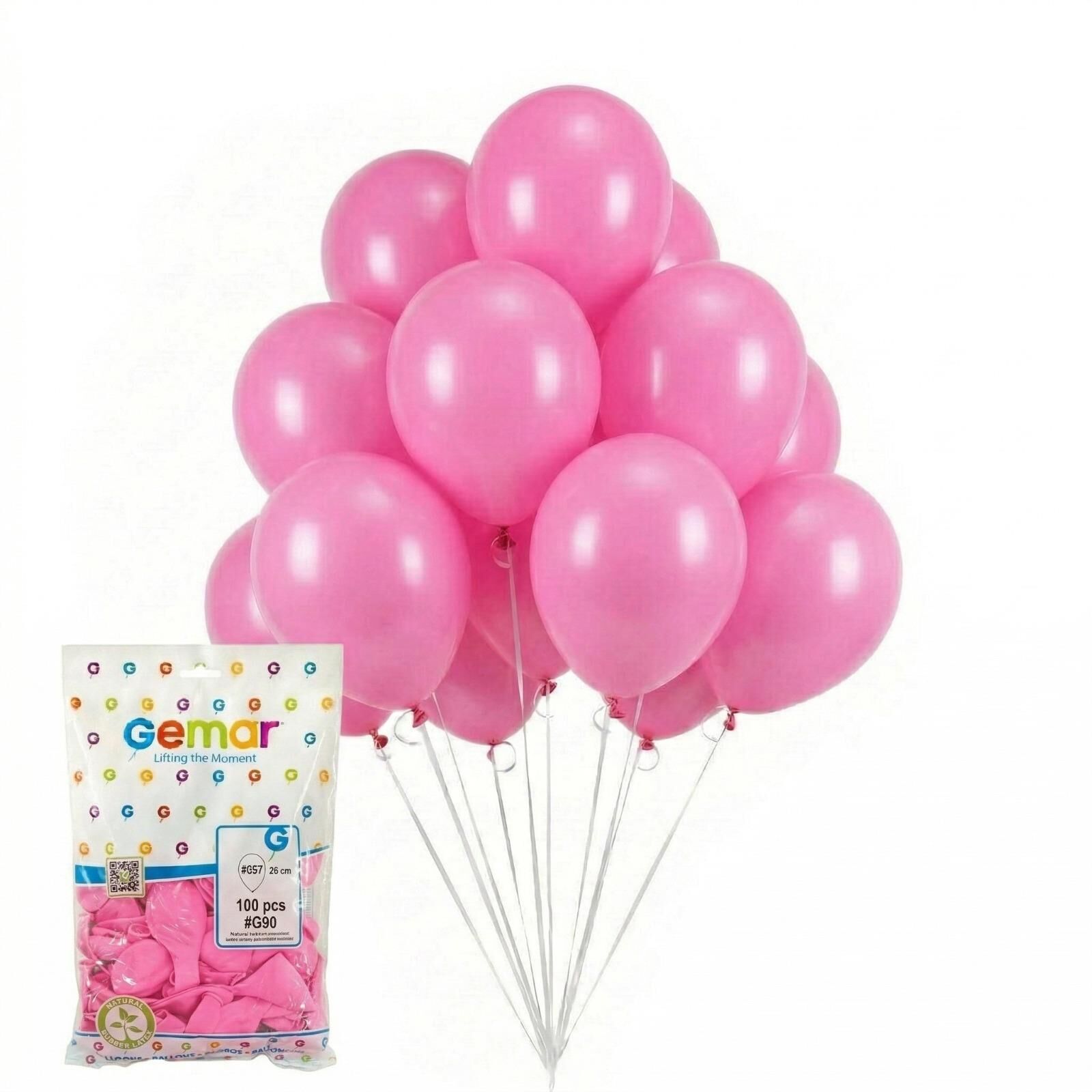 BALON PASTEL PEMBE 100 LÜ