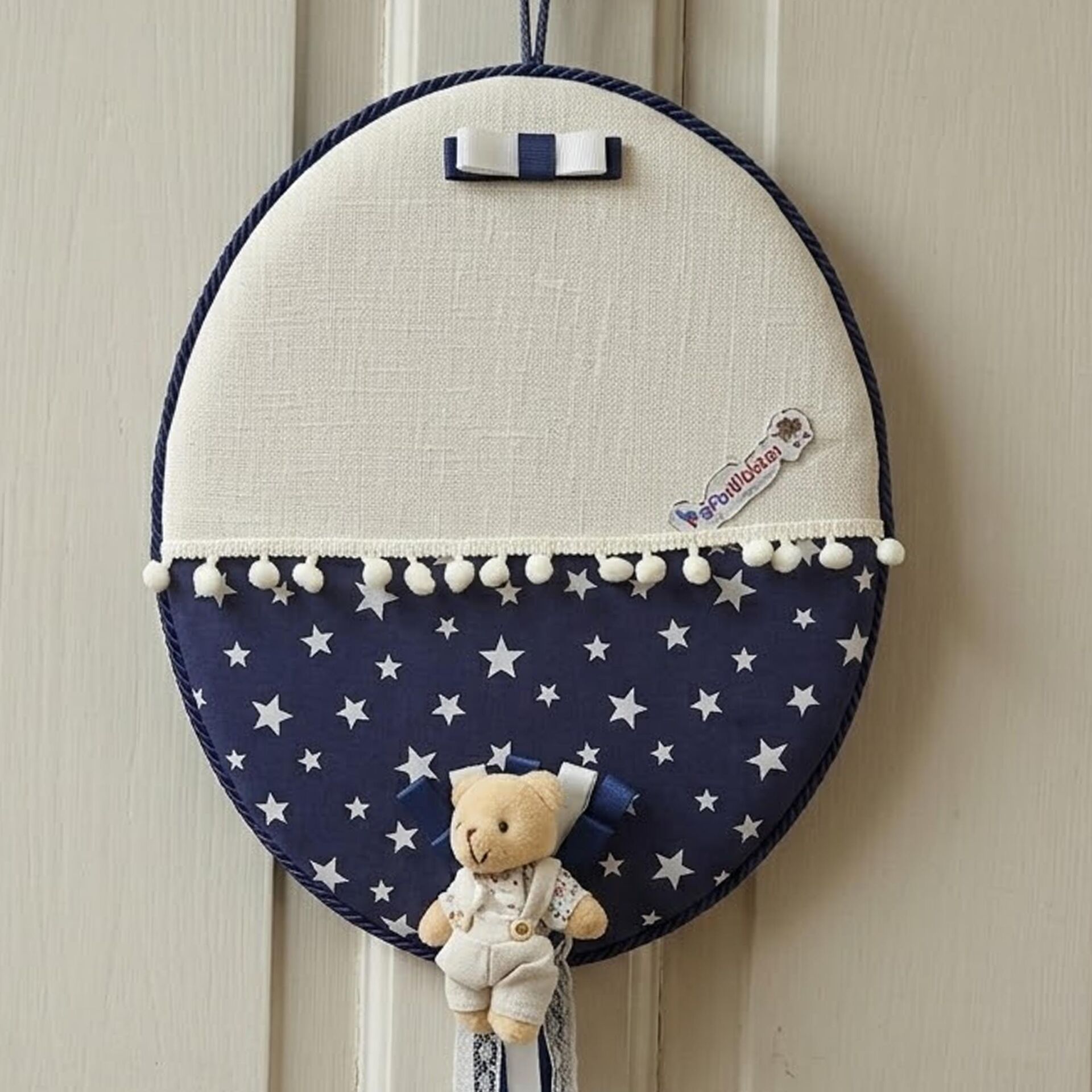 KAPI SÜS OVAL AYICIKLI LACİVERT