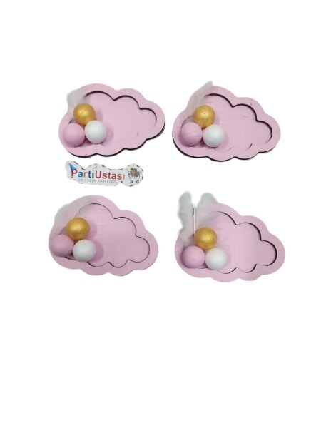 MAGNET BULUT PEMBE / ALTIN 25 Lİ