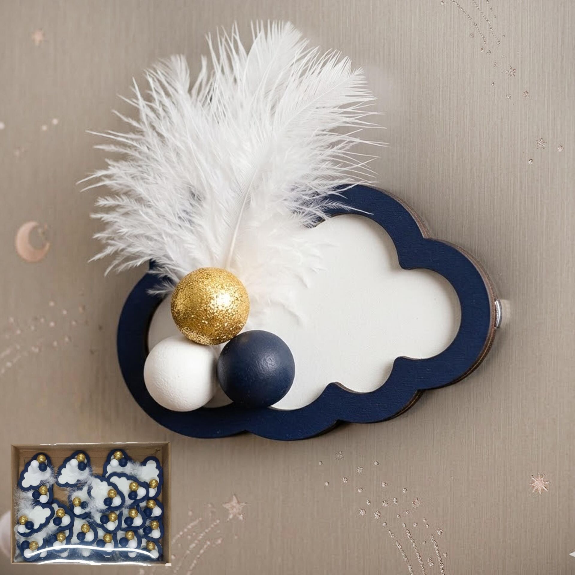 MAGNET BULUT LACİVERT 25 Lİ