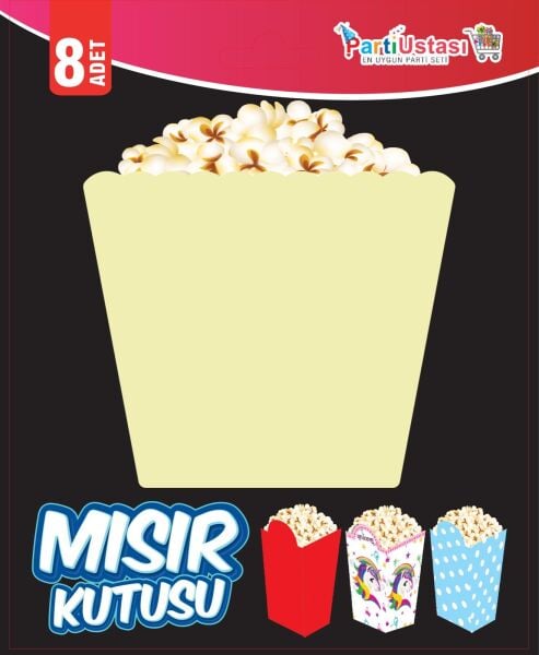 MISIR KUTUSU SOFT SARI 8 Lİ