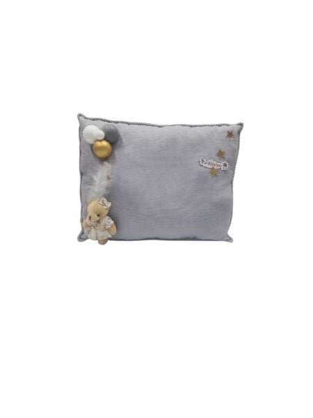 YASTIK TOPLU AYICIKLI GÜMÜŞ / ALTIN