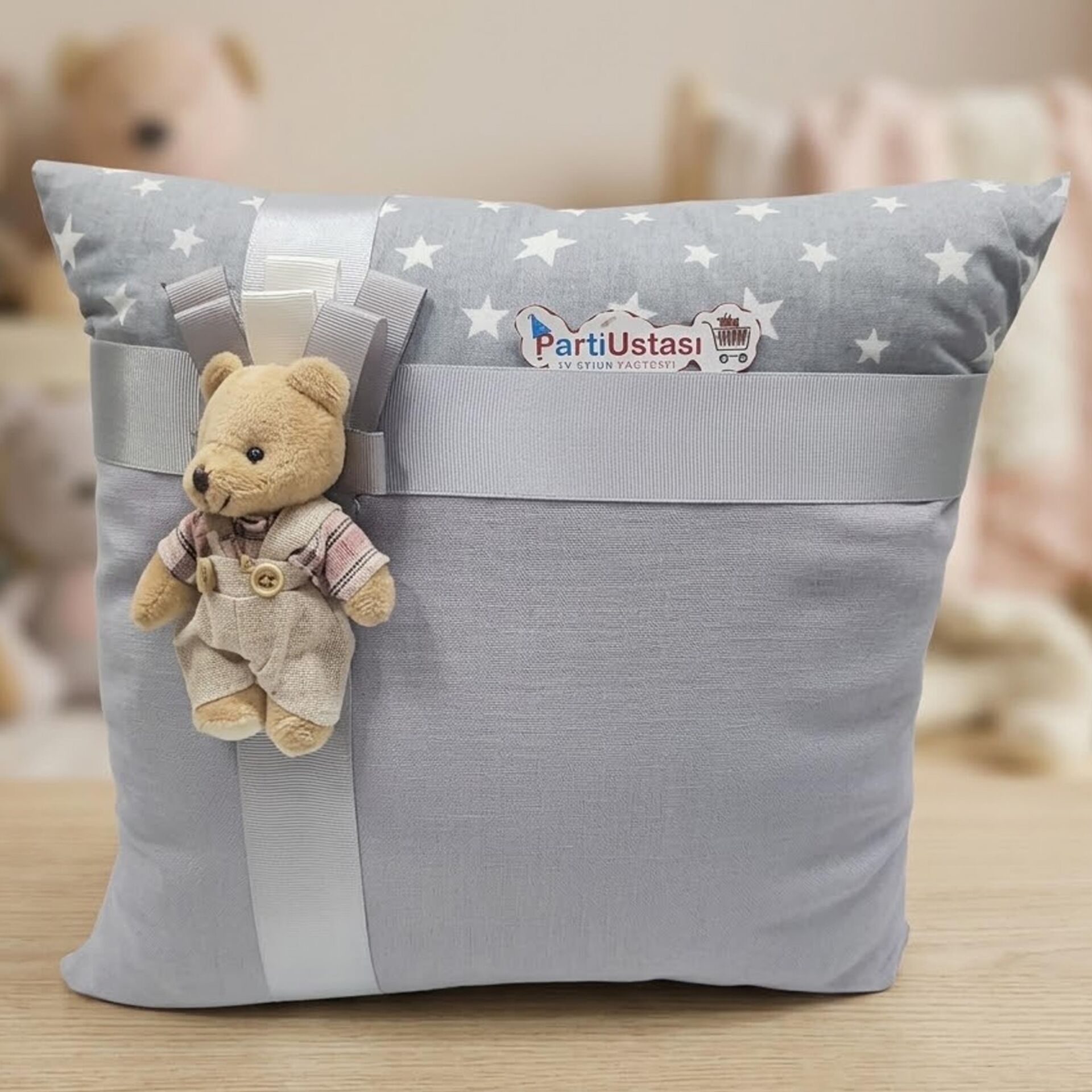 YASTIK AYICIKLI GÜMÜŞ