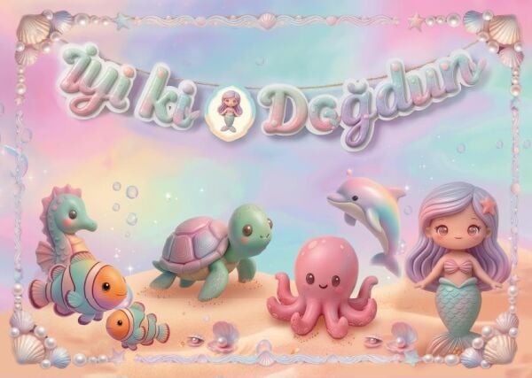KOREOGRAFİ BANNER DENİZ KIZI