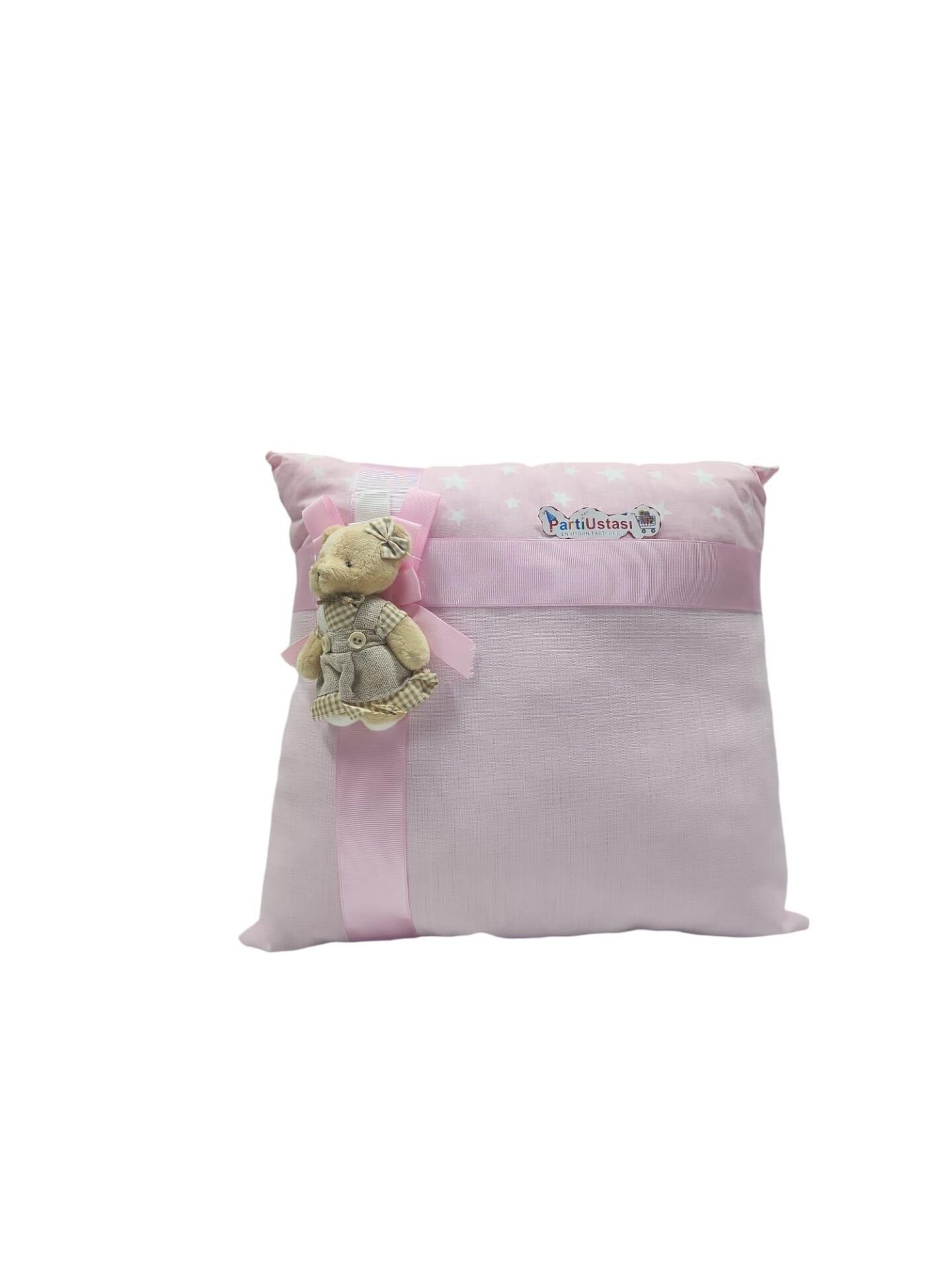 YASTIK AYICIKLI PEMBE