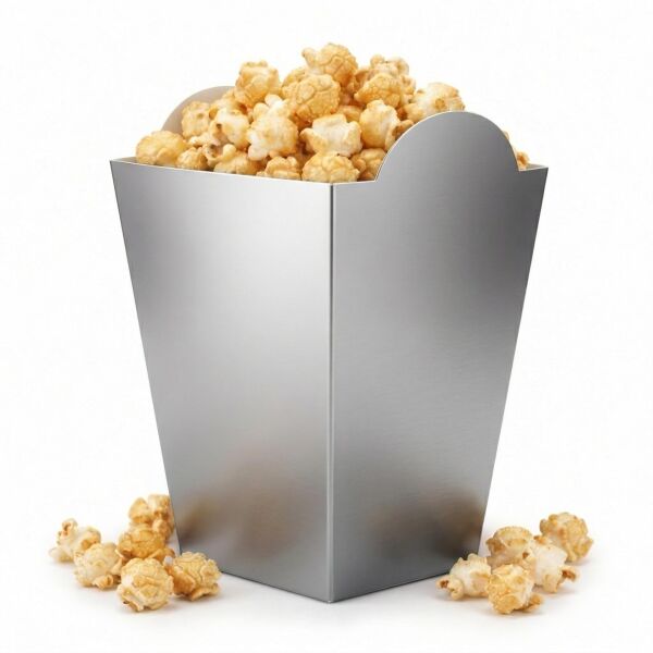 MISIR KUTUSU GÜMÜŞ  8 Lİ