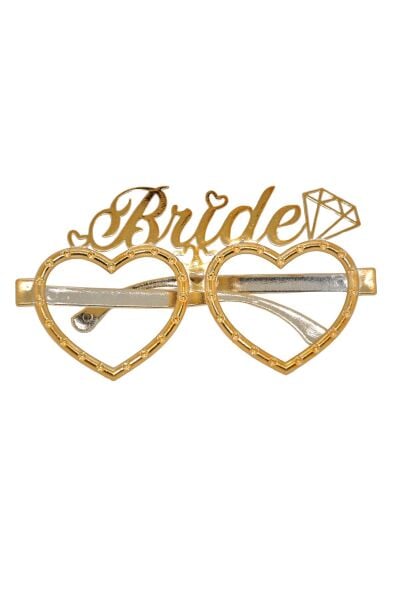 PLS GÖZLÜK BRİDE ALTIN