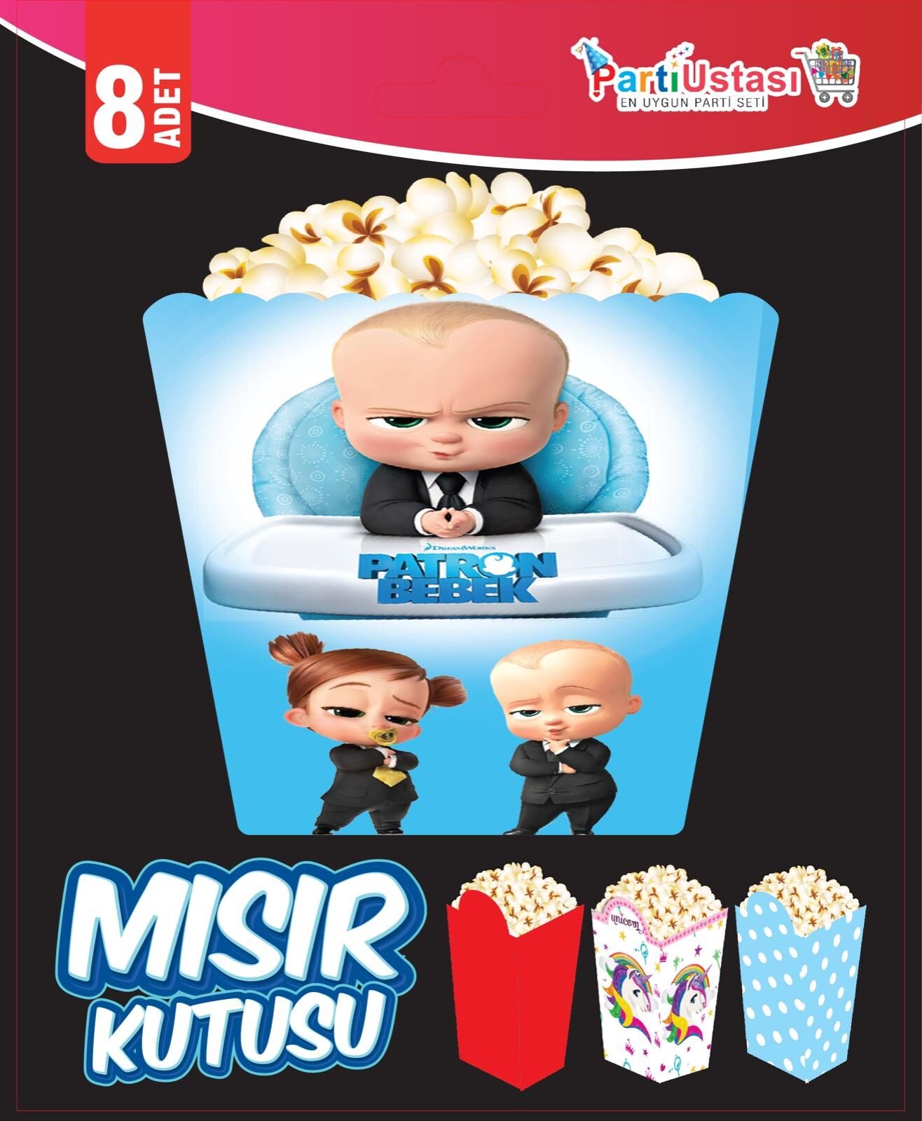 MISIR KUTUSU PATRON BEBEK   8 Lİ