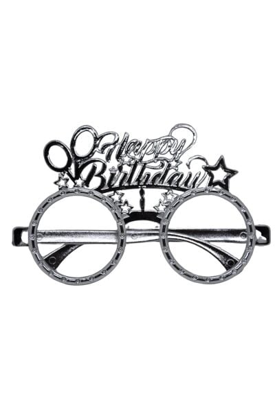 PLS GÖZLÜK HAPPY BİRTHDAY GÜMÜŞ