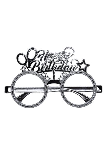 PLS GÖZLÜK HAPPY BİRTHDAY GÜMÜŞ