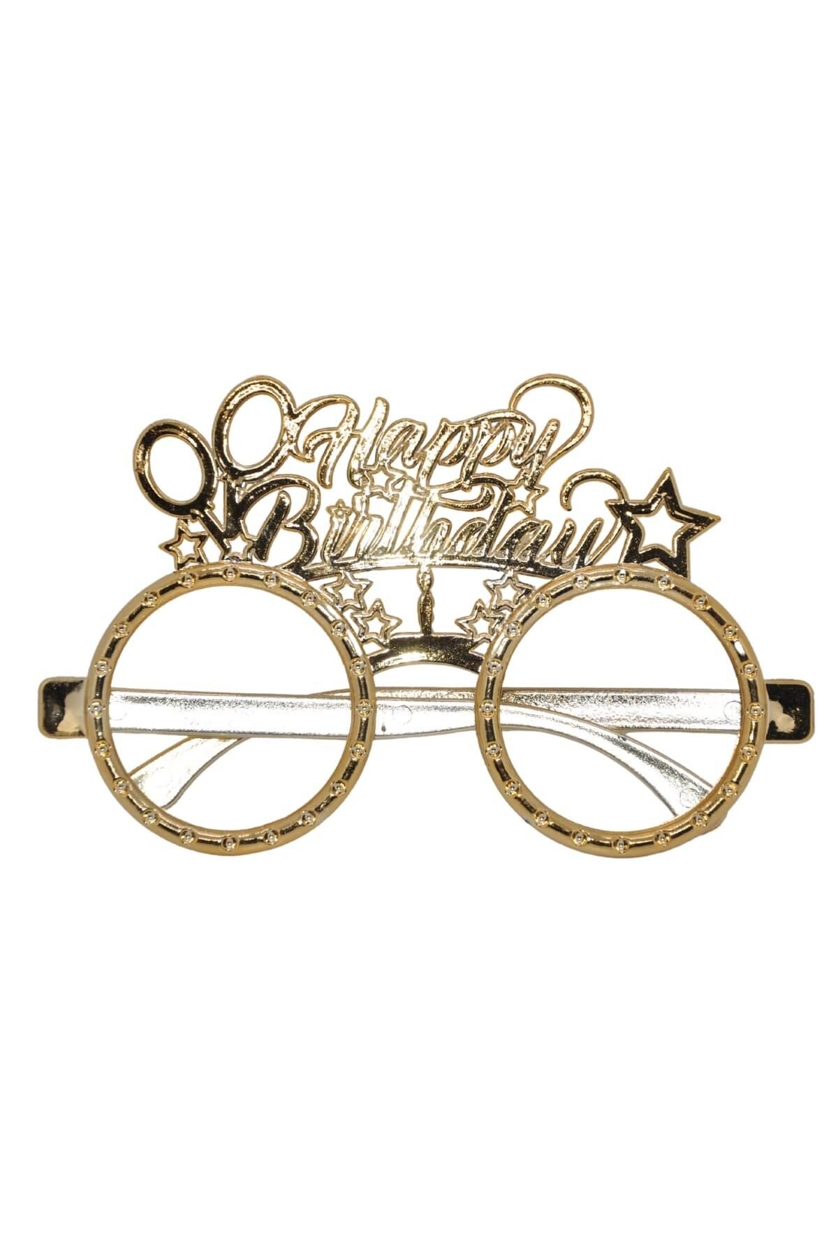 PLS GÖZLÜK HAPPY BİRTHDAY ALTIN