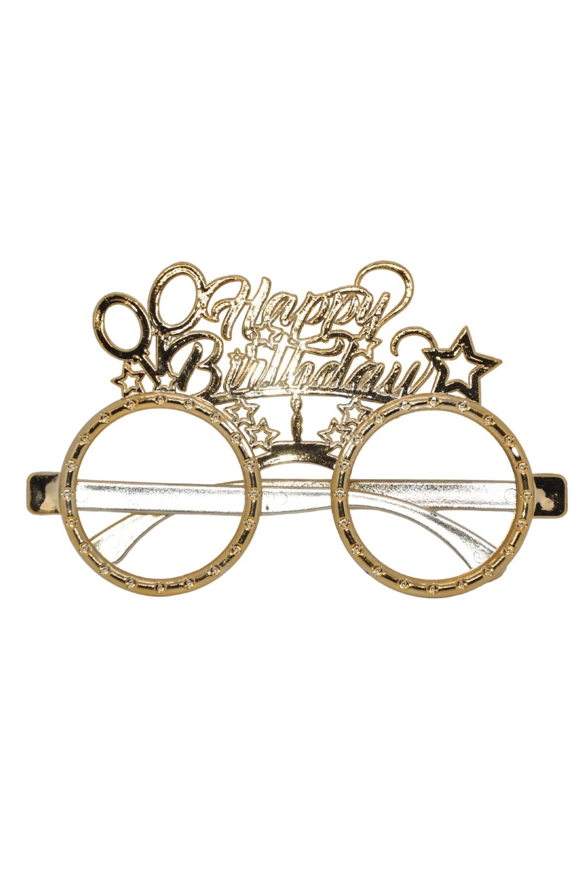 PLS GÖZLÜK HAPPY BİRTHDAY ALTIN