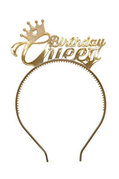 PLS TAÇ BİRTHDAY QUEEN ALTIN