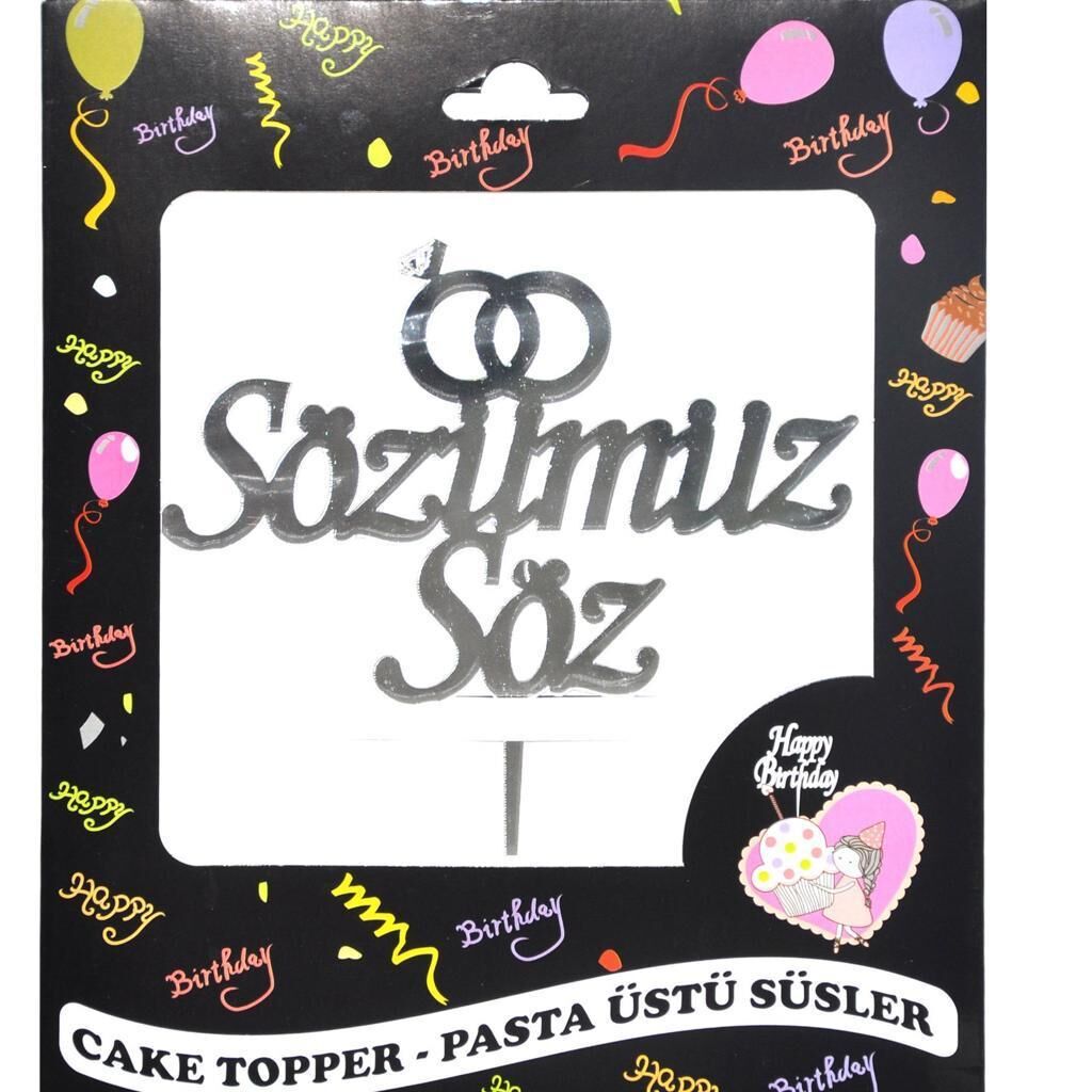 PASTA YAZISI PLEKSİ SÖZÜMÜZ SÖZ GÜMÜŞ