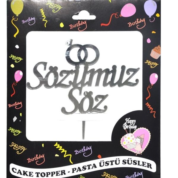 PASTA YAZISI PLEKSİ SÖZÜMÜZ SÖZ GÜMÜŞ