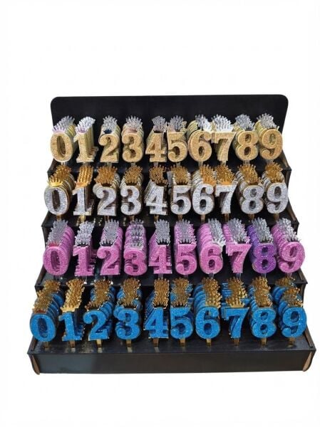 SET PLEKSİ EVALI AHŞAP STAND  RAKAM 400 ADET