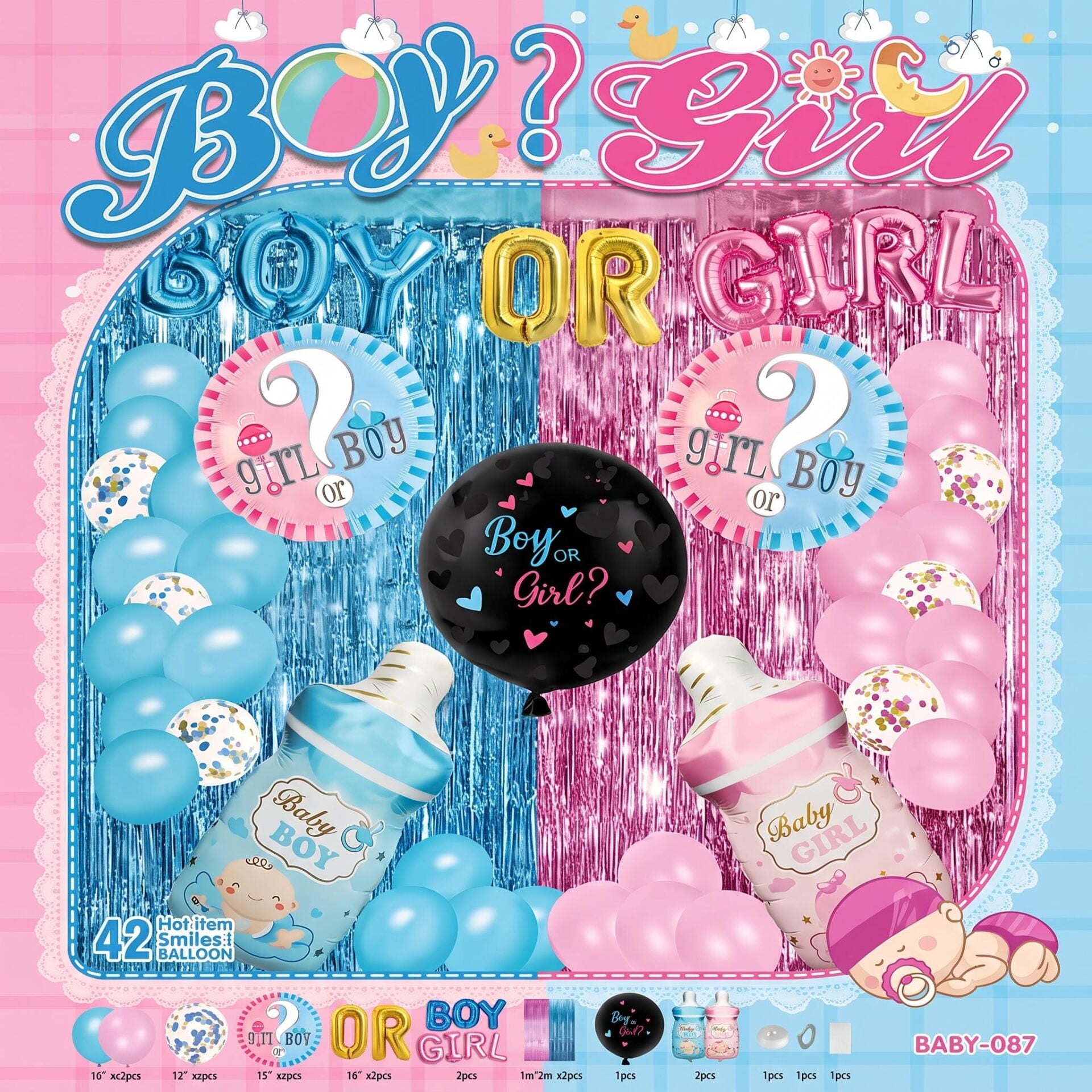 FOLYO SET HAPPY BIRTHDAY 087 CİNSİYET