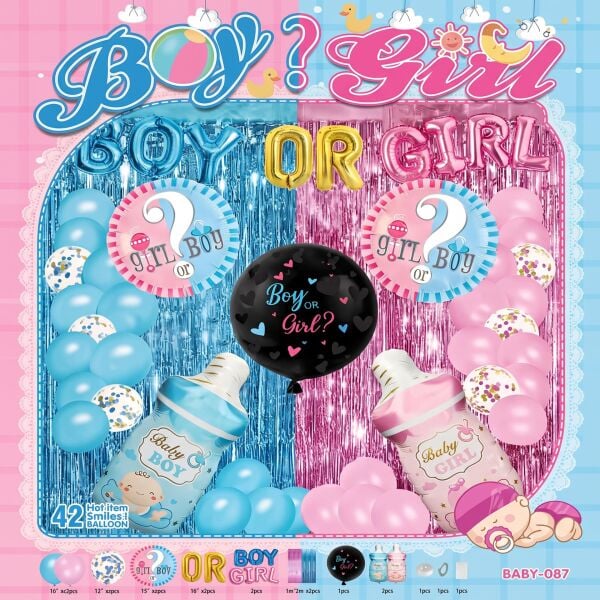 FOLYO SET HAPPY BIRTHDAY 087 CİNSİYET