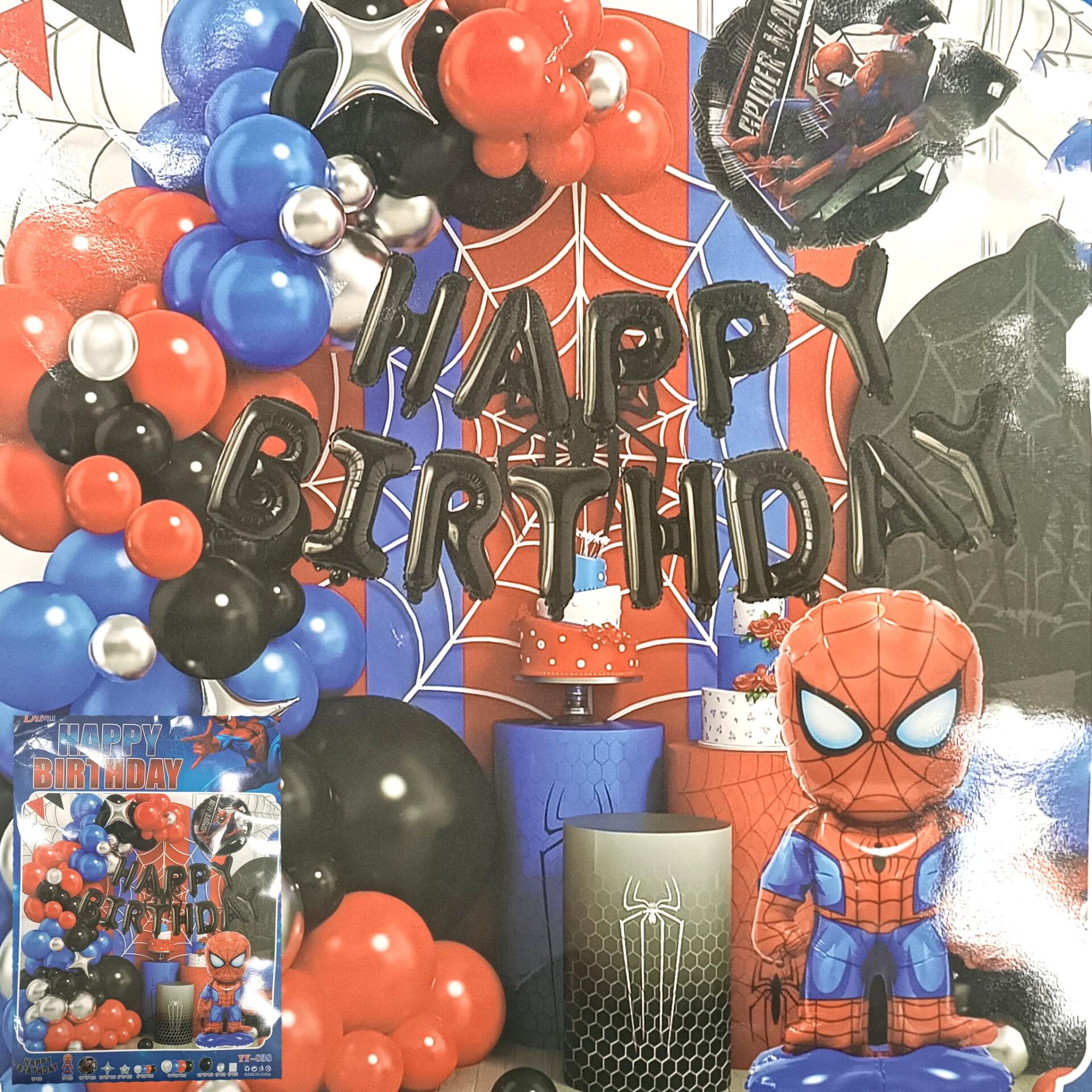 FOLYO SET HAPPY BİRTDAY YY- 838 ÖRÜMCEK
