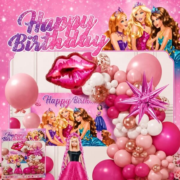 FOLYO SET HAPPY BIRTHDAY YY-997 PRENSESLER