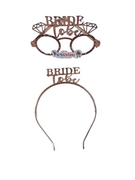 PLS SET TAÇ GÖZLÜK BRİDE TO BE BRONZ