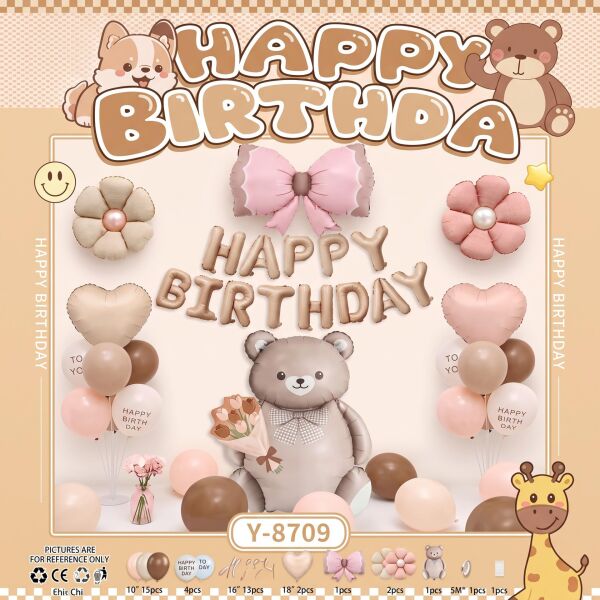 FOLYO SET HAPPY BIRTHDAY Y- 8709 AYICIK