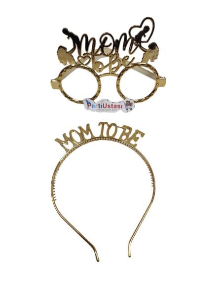 PLS SET TAÇ GÖZLÜK MOM TO BE ALTIN