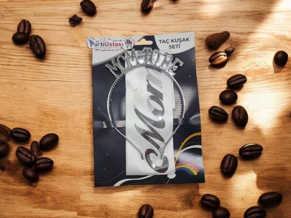 PLS SET TAÇ KUŞAK MOM TO BE GÜMÜŞ