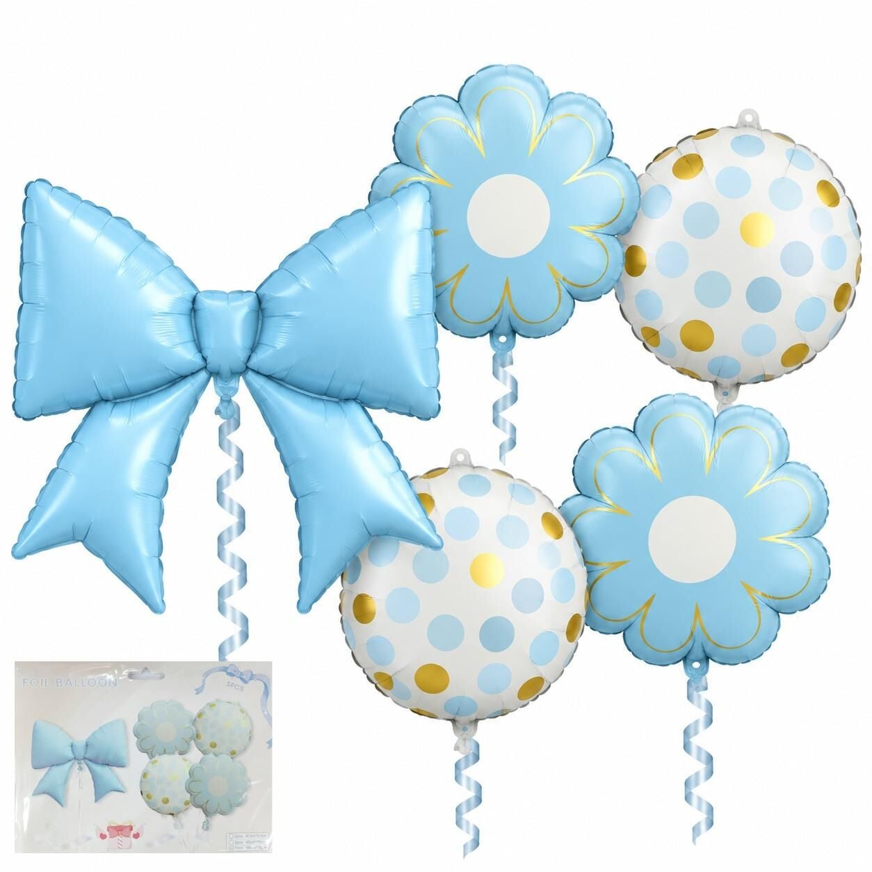 FOLYO SET 5 Lİ FİYONK MAVİ